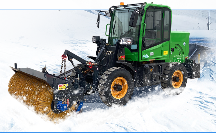 YZ-SXJ180-300全封閉式大型掃雪車